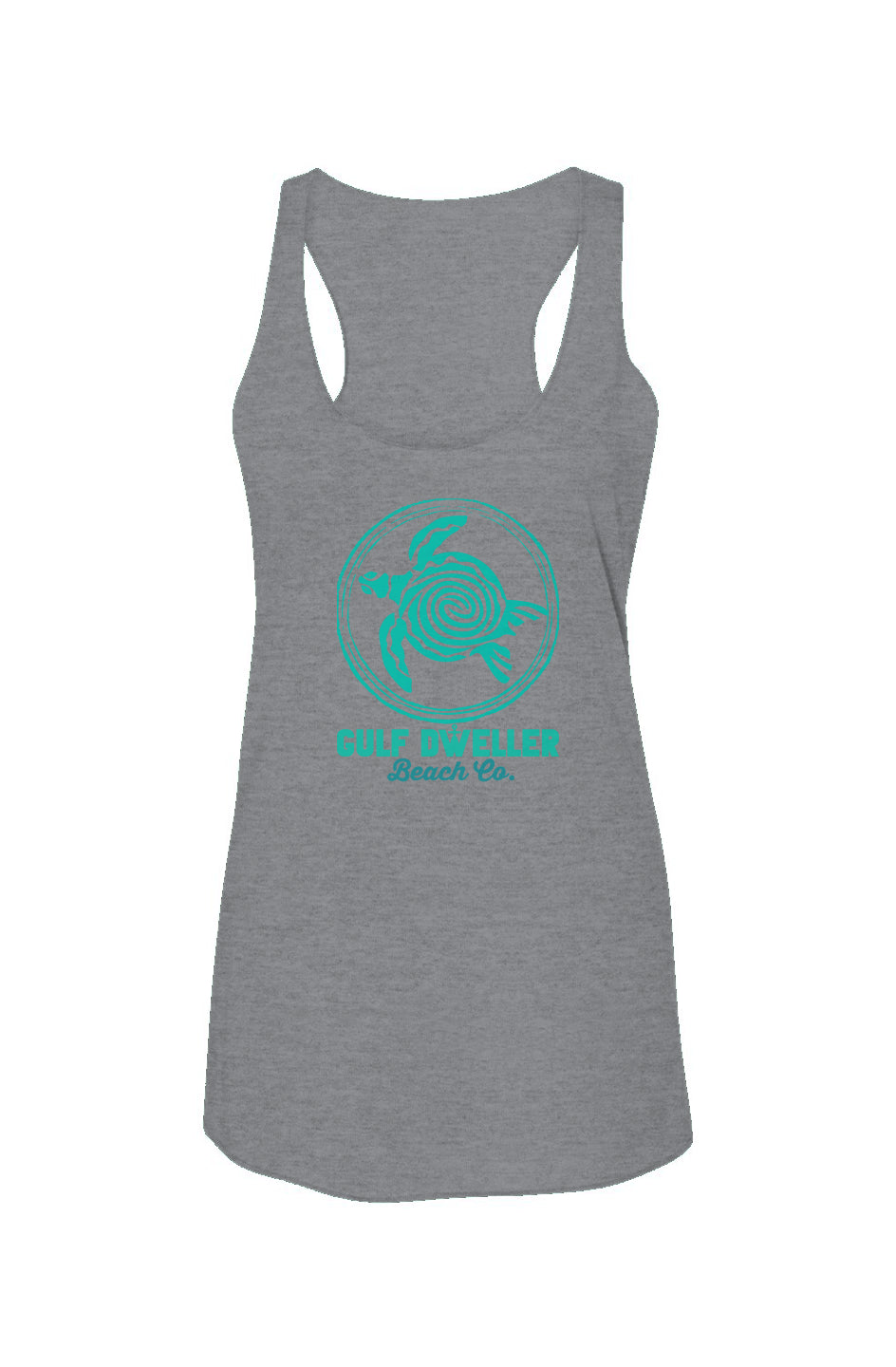 Turtle Ladies Tri-blend Racerback Tank