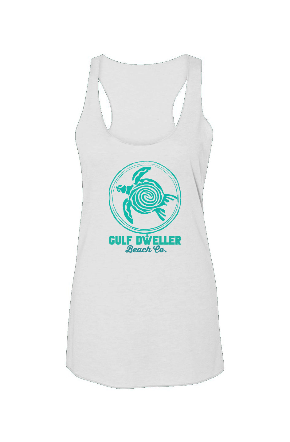 Turtle Ladies Tri-blend Racerback Tank