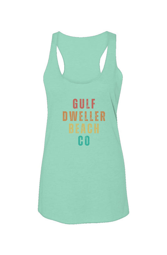 GDBC Ladies Tri-blend Racerback Tank