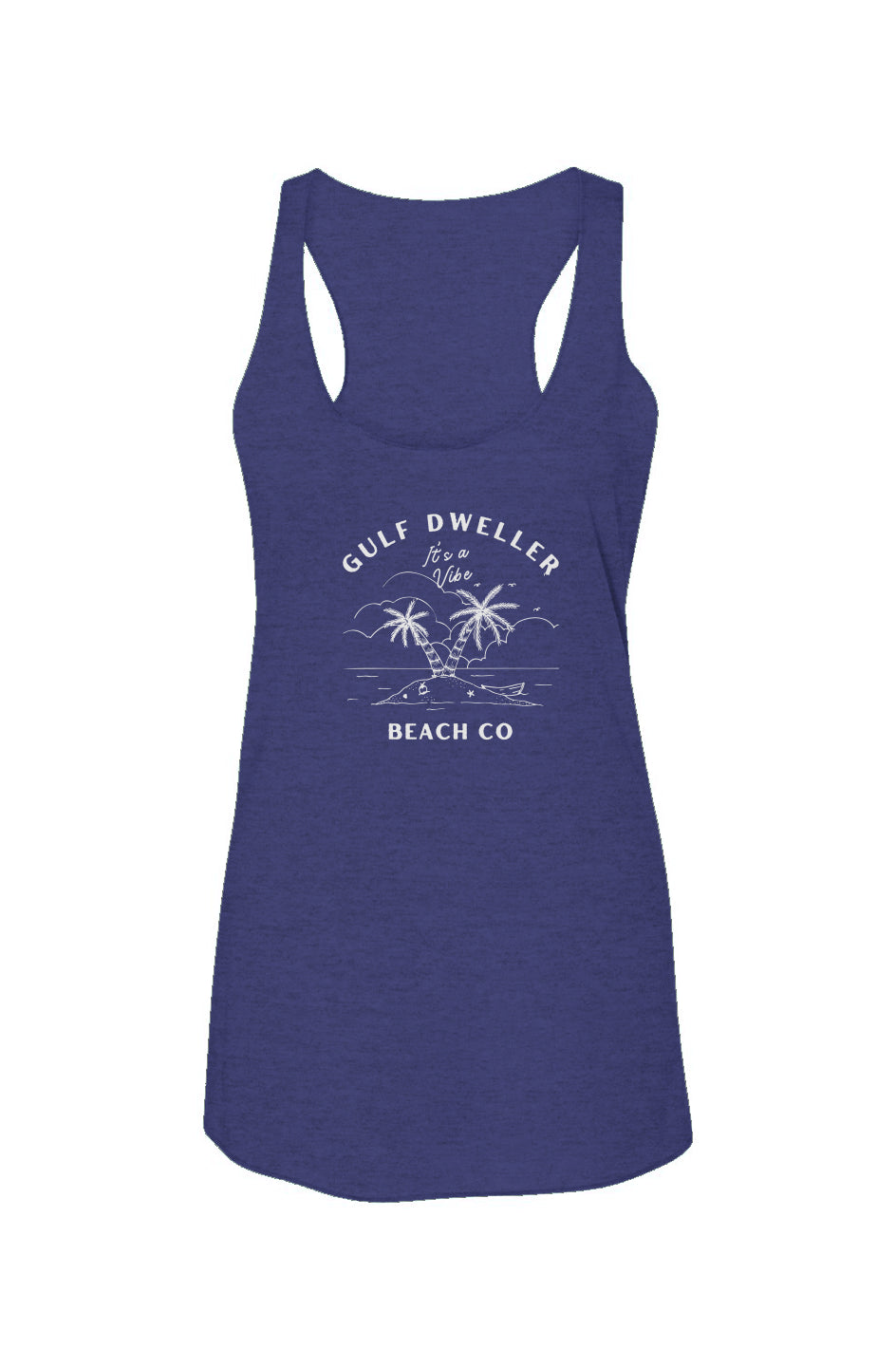 It's a Vibe Ladies Tri-blend Racerback Tank