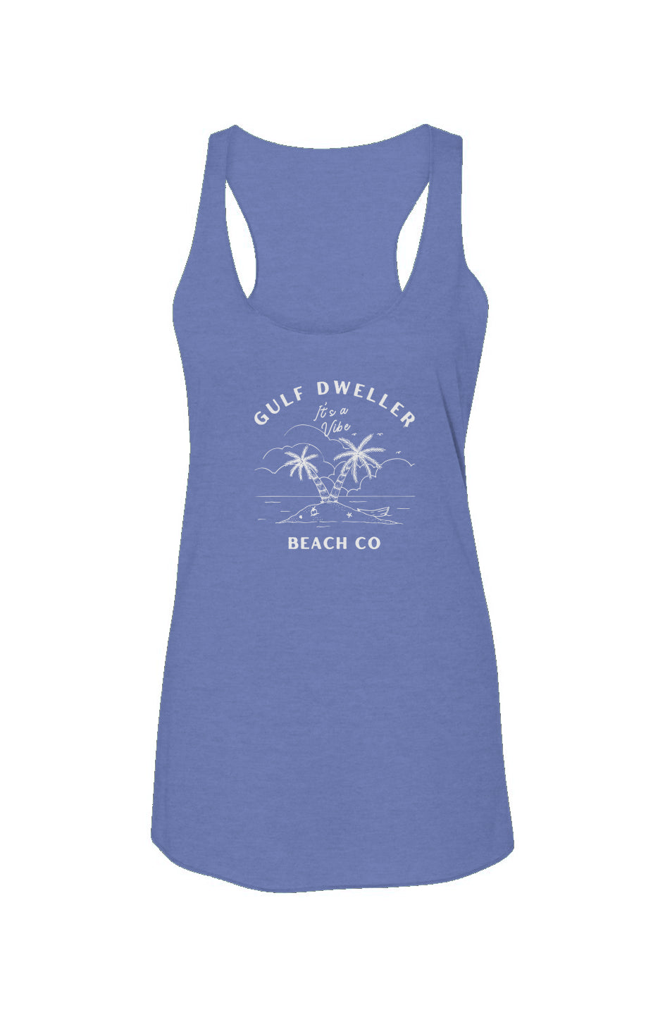 It's a Vibe Ladies Tri-blend Racerback Tank