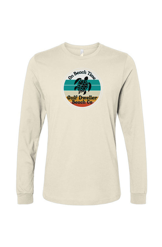 'On Beach Time' Long Sleeve Tee